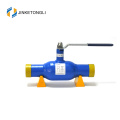 JKTL different types of end connections threaded flange fully welded floating ball valve